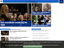 Tablet Screenshot of delftopzondag.nl